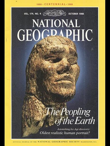 National Geographic. Vol. 174 n4 October1988 - copertina