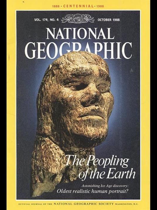 National Geographic. Vol. 174 n4 October1988 - copertina