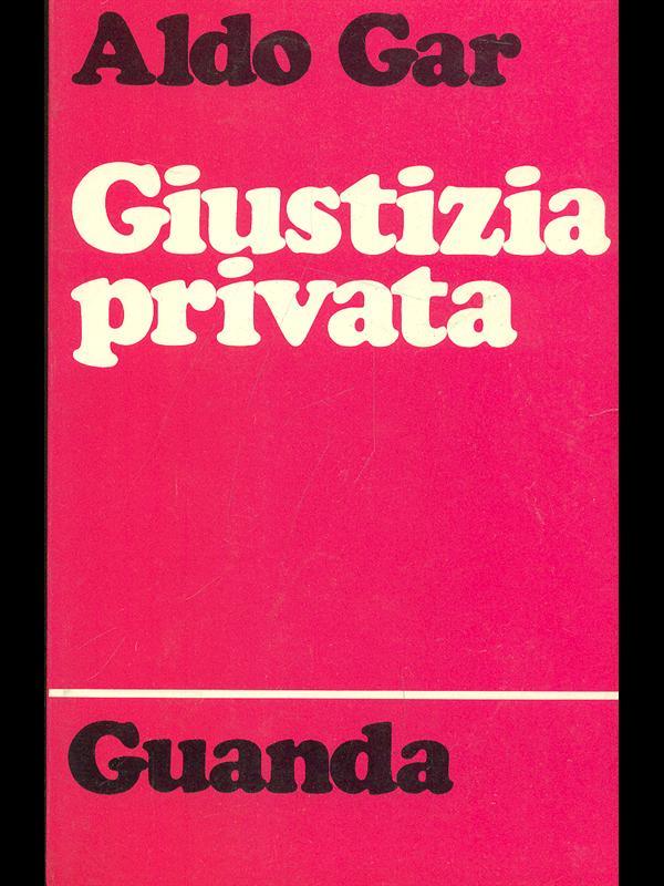 Giustizia privata