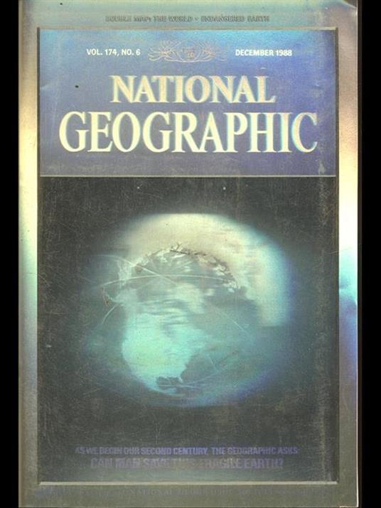 National Geographic vol 174 n 6 december 1988 - copertina