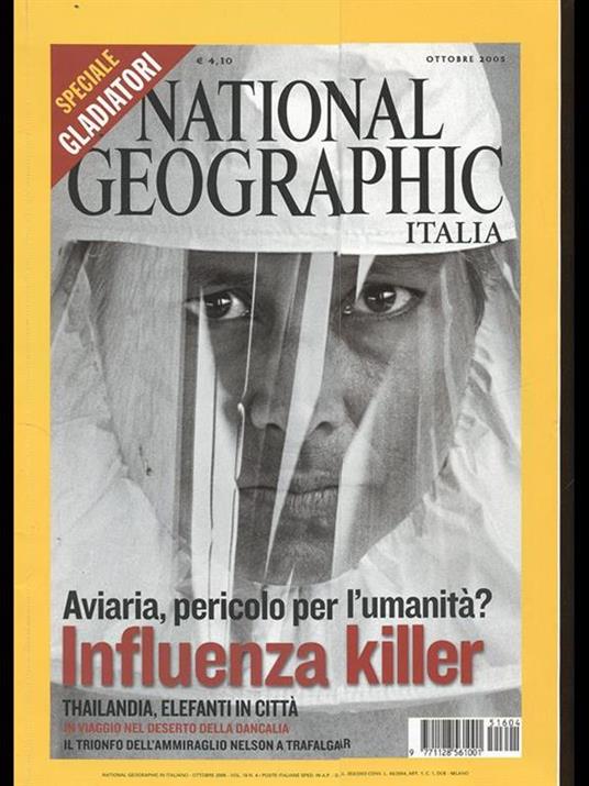 National Geographic Italia. Vol. 16 n4 ottobre 2005 - copertina