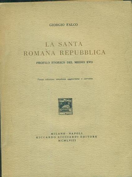 La Santa Romana Repubblica - copertina