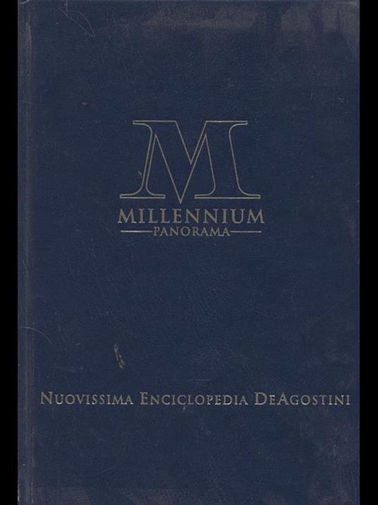 Millenium Panorama. Nuovissima Enciclopedia DeAgostini - copertina