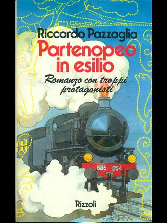 Partenopeo in esilio - Riccardo Pazzaglia - copertina