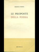 Le proposte della poesia