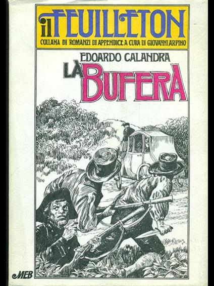 La bufera - Edoardo Calandra - copertina