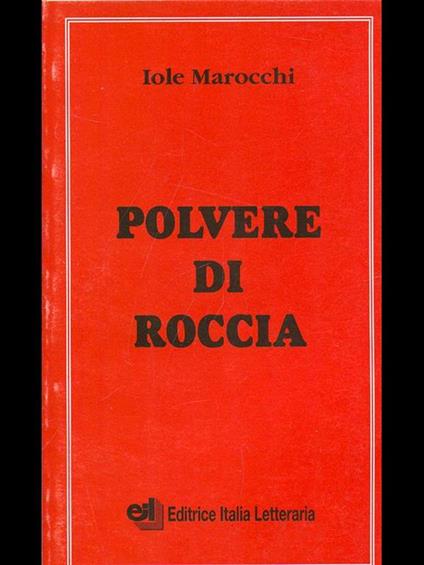 Polvere di roccia - copertina