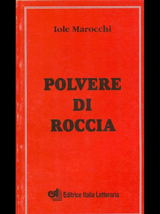 Polvere di roccia - copertina