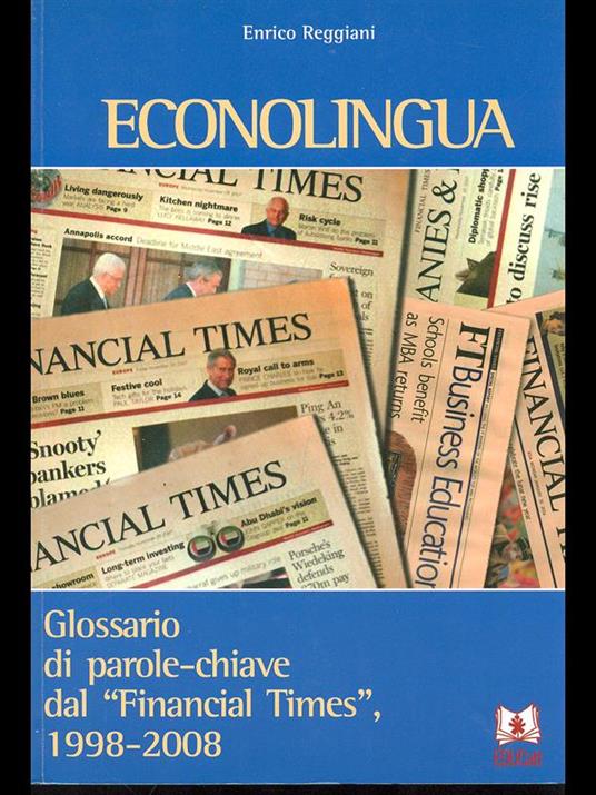 Econolingua - Enrico Reggiani - copertina