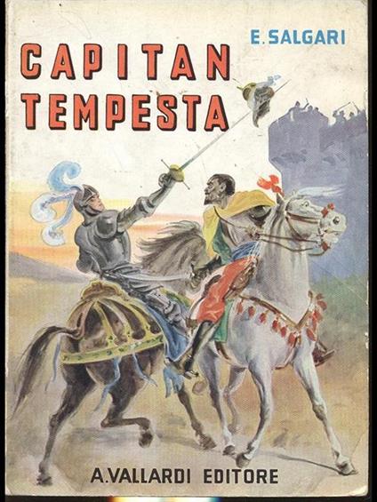 Capitan Tempesta - Emilio Salgari - copertina