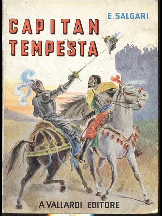 Capitan Tempesta - Emilio Salgari - copertina