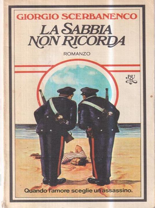 La sabbia non ricorda - Giorgio Scerbanenco - copertina