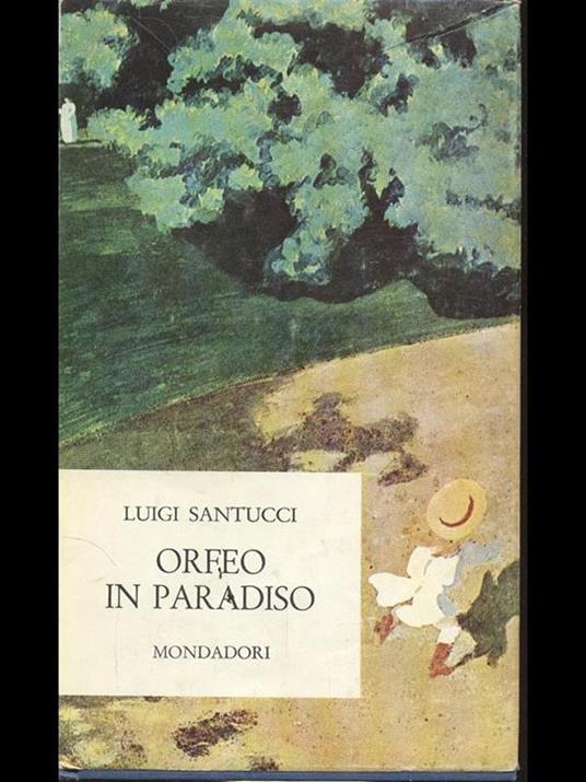 Orfeo in Paradiso - Luigi Santucci - copertina