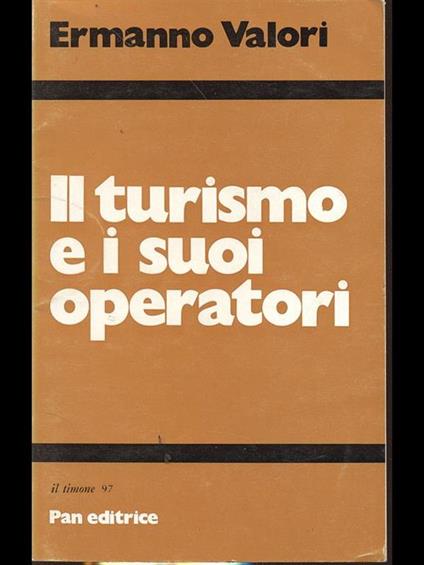 Il turismo e i suoi operatori - copertina