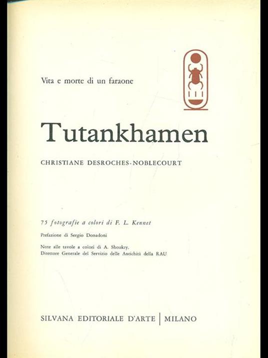 Tutankhamen - copertina