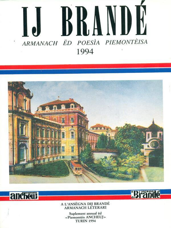 IJ Brandé. Armanach ed poesia piemonteisa 1994