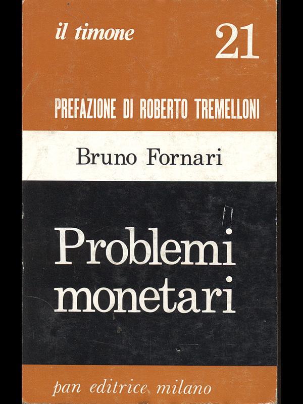Problemi monetari
