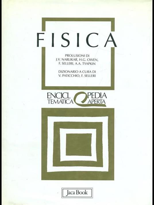 Fisica - copertina
