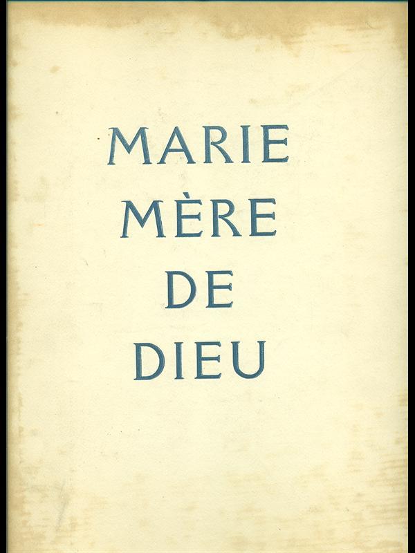 Marie mere de dieu