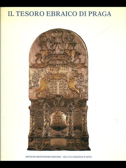 Il tesoro ebraico di Praga - copertina