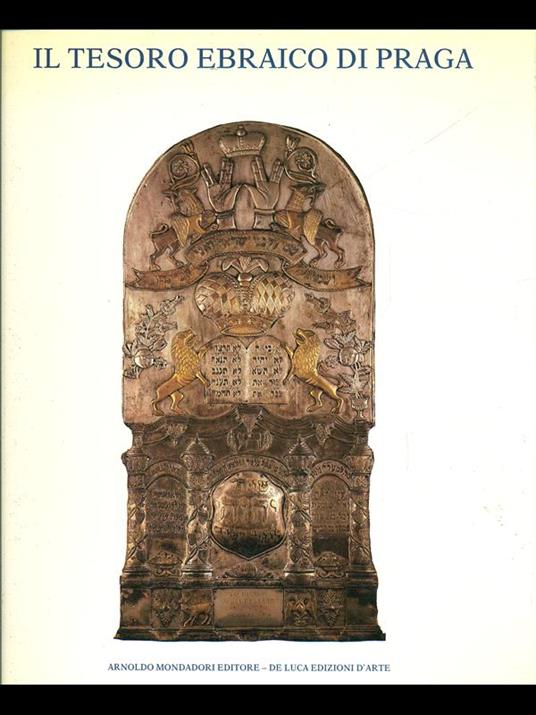 Il tesoro ebraico di Praga - copertina