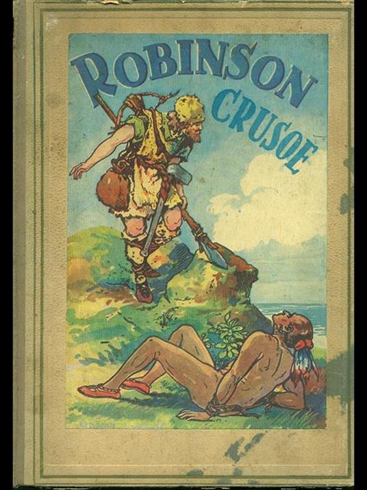 Robinson Crusoe - Daniel Defoe - copertina