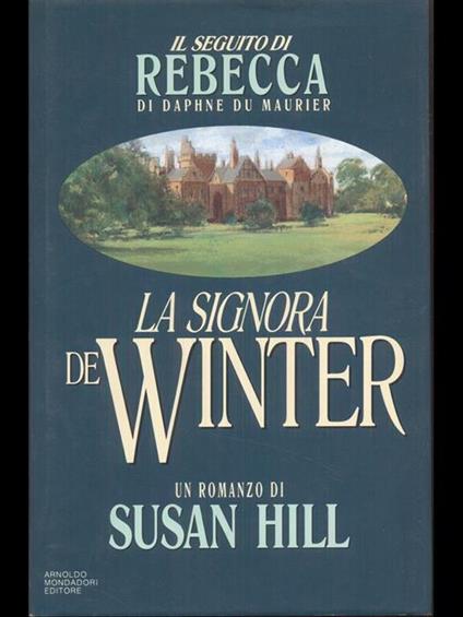 La signora De Winter - Susan Hill - copertina