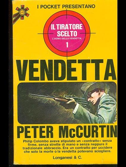 Vendetta - Peter McCurtin - copertina