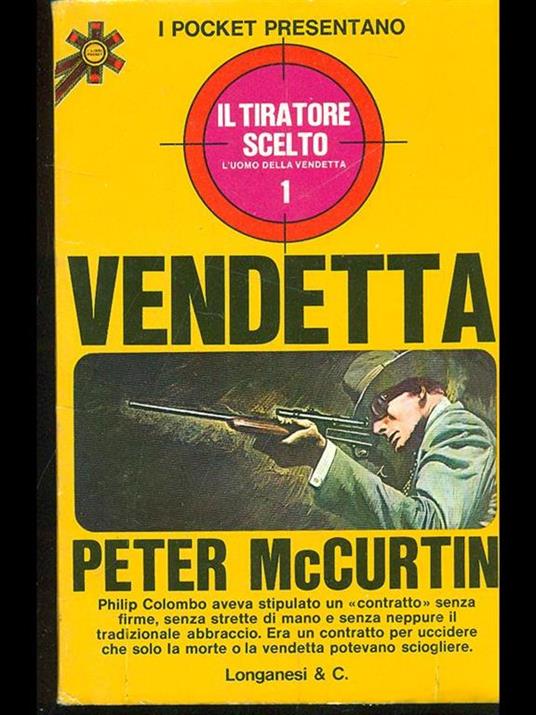 Vendetta - Peter McCurtin - copertina