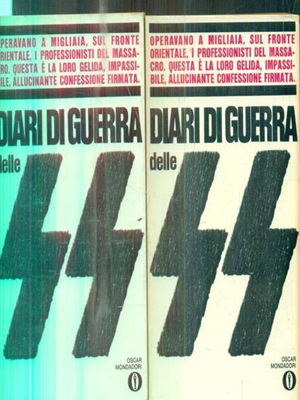 Diari di guerra delle SS - Carlo Fruttero - copertina