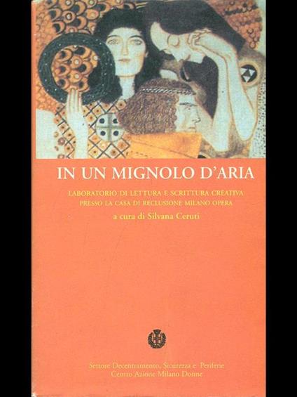 In un mignolo d'aria - Silvana Ceruti - copertina