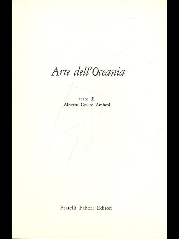 Arte dell'Oceania