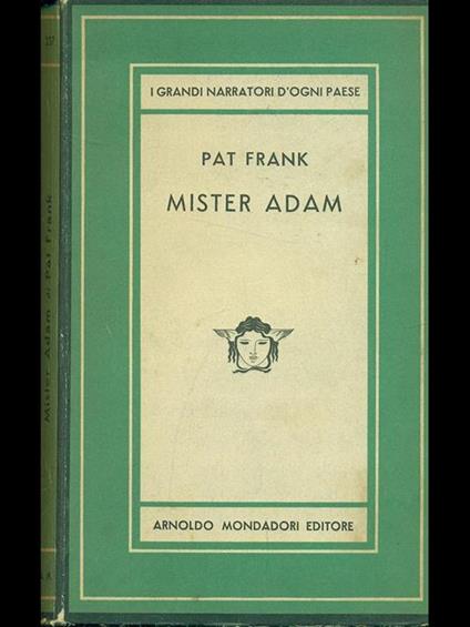 Mister Adam - Pat Frank - copertina