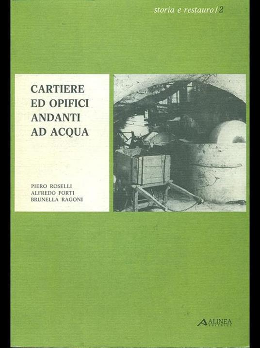 Cartiere ed opifici andanti ad acqua - copertina