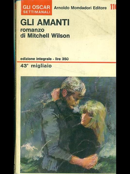 Gli amanti - Mitchell Wilson - copertina