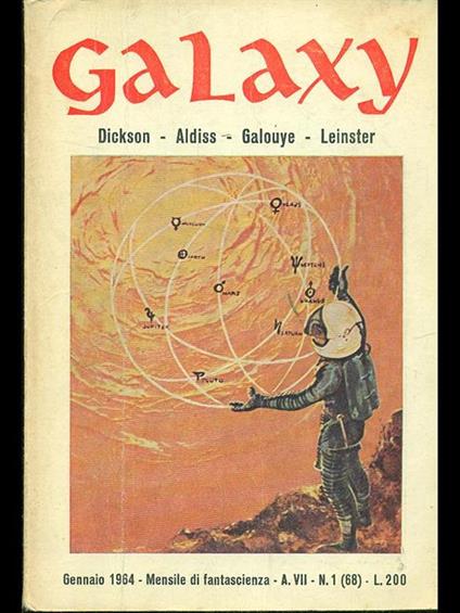 Galaxy n.1/gennaio 42736 1964 - copertina