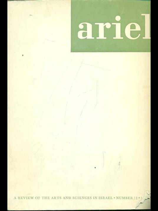 Ariel n. 12/1965 - copertina