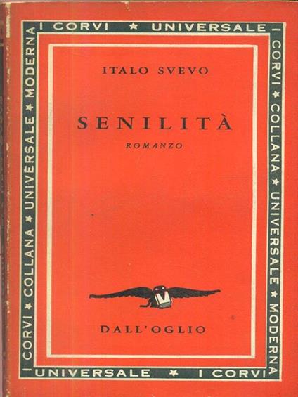 Senilità - Italo Svevo - copertina