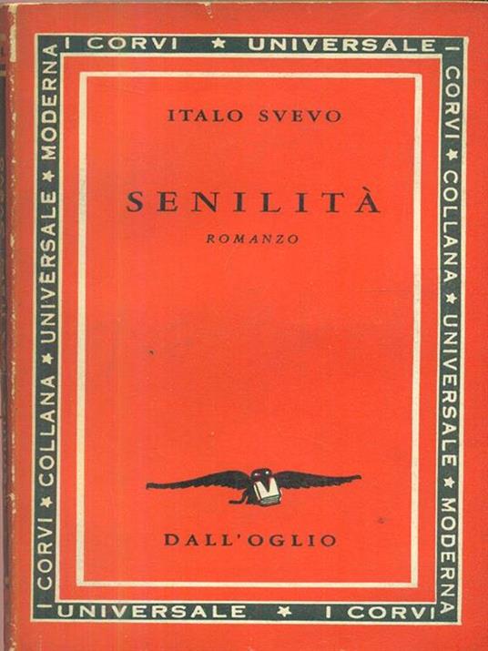 Senilità - Italo Svevo - copertina