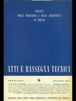 Atti e rassegna tecnica n. 6/giugno 1955