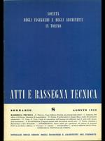 Atti e rassegna tecnica n. 8/agosto 1955