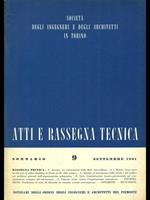 Atti e rassegna tecnica n. 9/settembre 1961