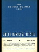 Atti e rassegna tecnica n. 7/luglio 1962