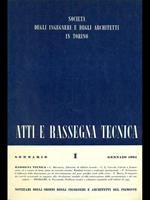 Atti e rassegna tecnica n. 1/gennaio 1964