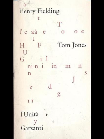 Tom Jones - storia di un trovatello - Henry Fielding - copertina