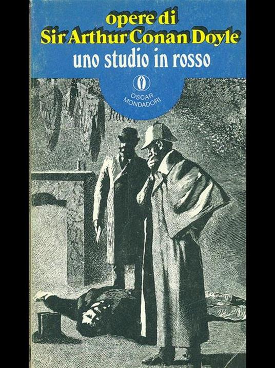 Uno studio in rosso - Arthur Conan Doyle - copertina