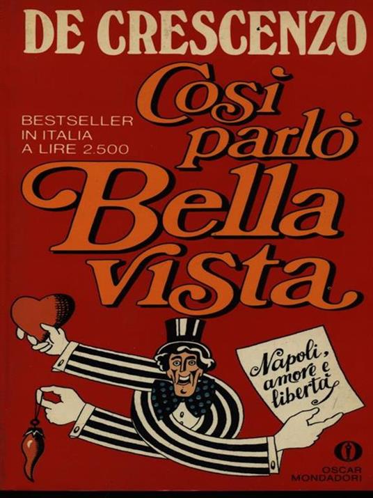 Così parlò Bellavista - Luciano De Crescenzo - copertina