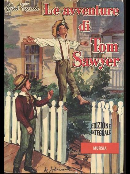 Le avventure di Tom Sawyer - Mark Twain - copertina