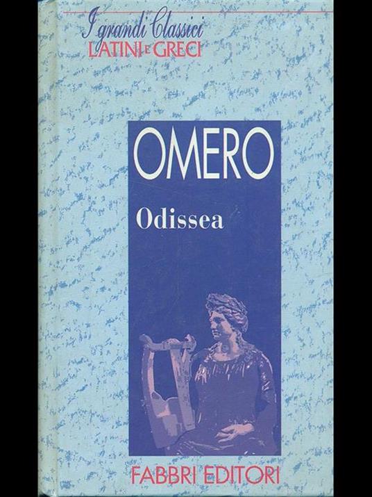 Odissea - Omero - copertina