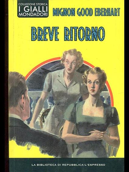 Breve ritorno - Mignon Good Eberhart - copertina